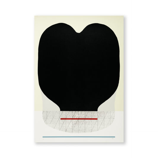 108 Guido Bisagni: 'Buddha Occidentale I' screen print.