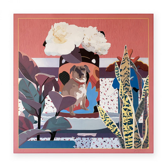 Pastel 'Boni': Giclée print, childhood memory.