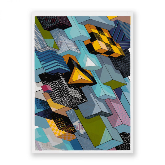 Texture Urbane - Etnik - Screen print