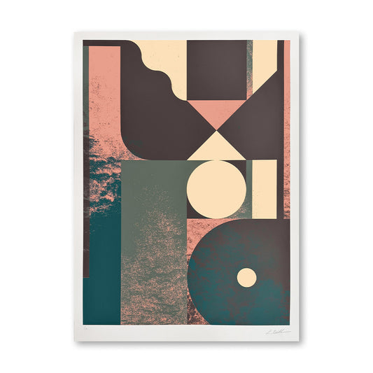 Abstract landscape: Day Three, Mt. Murō inspiration.