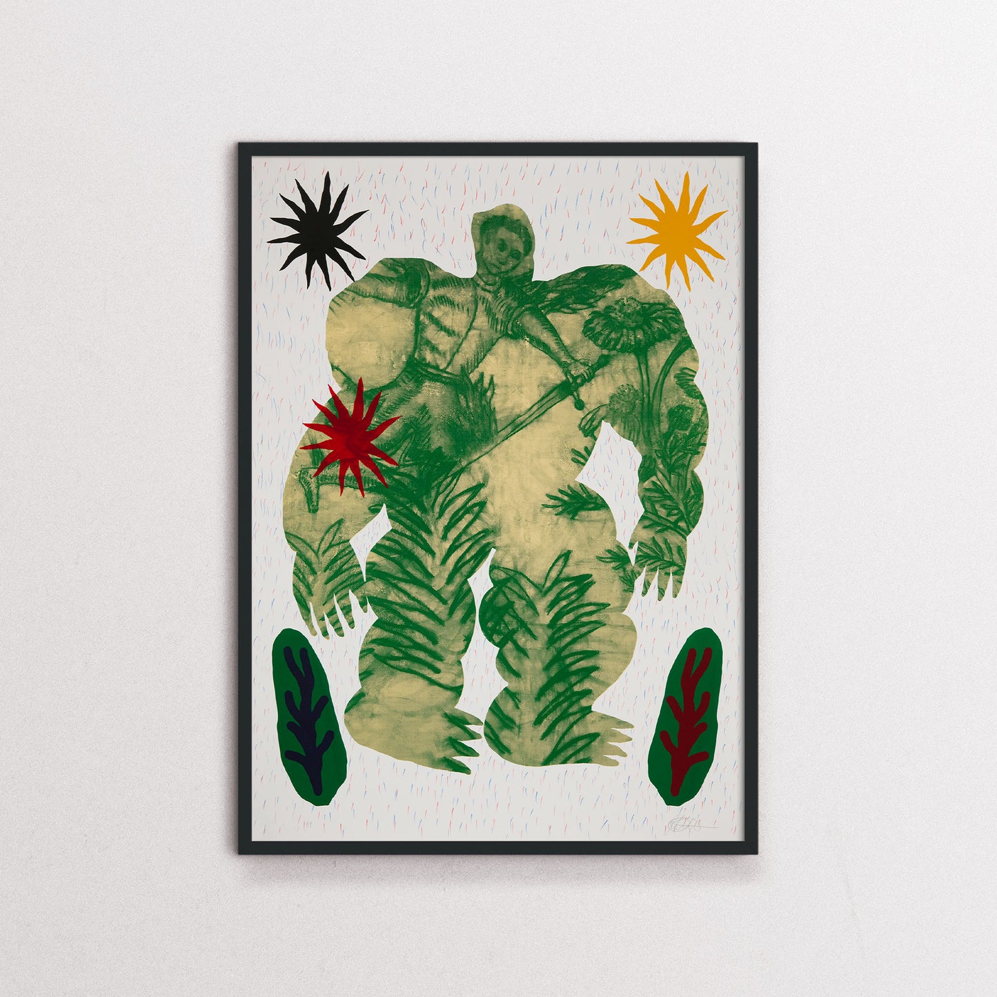 André The Giant II - black frame