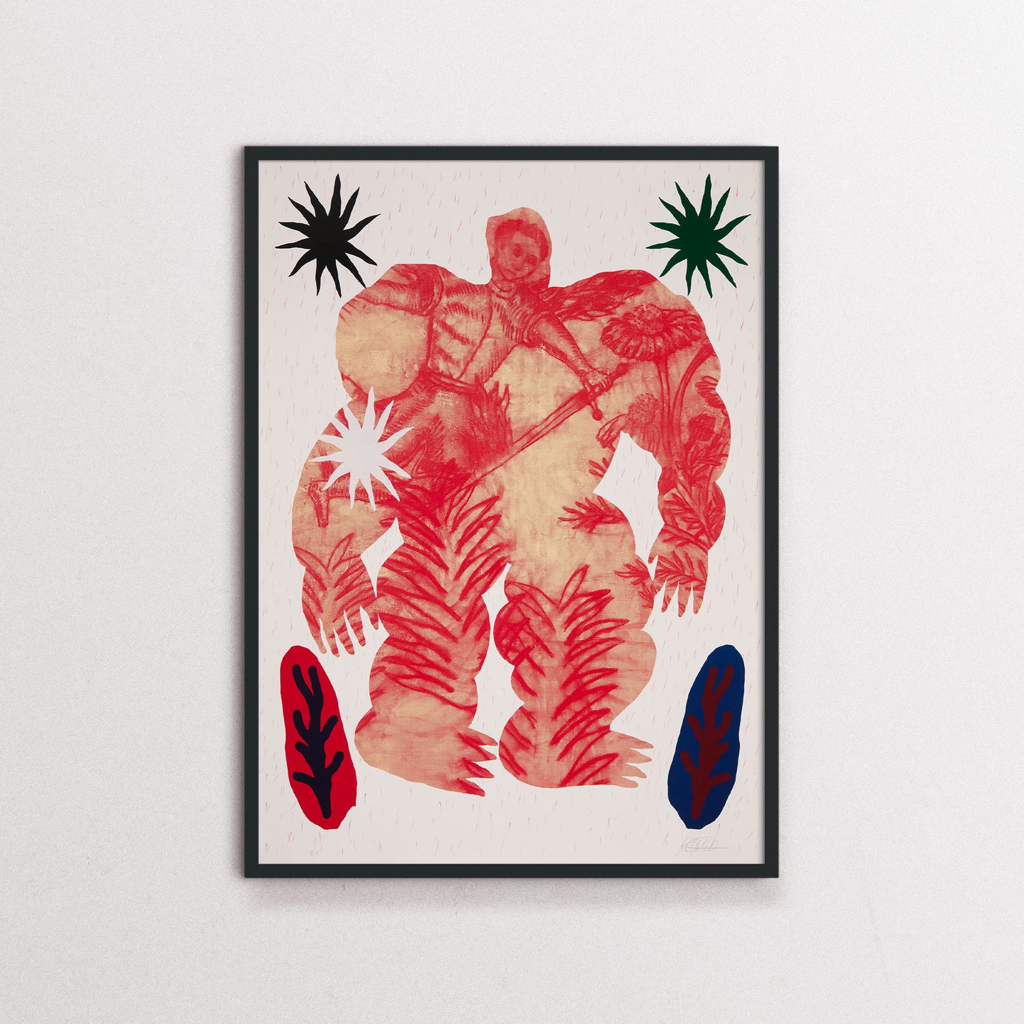 André The Giant VI - black frame