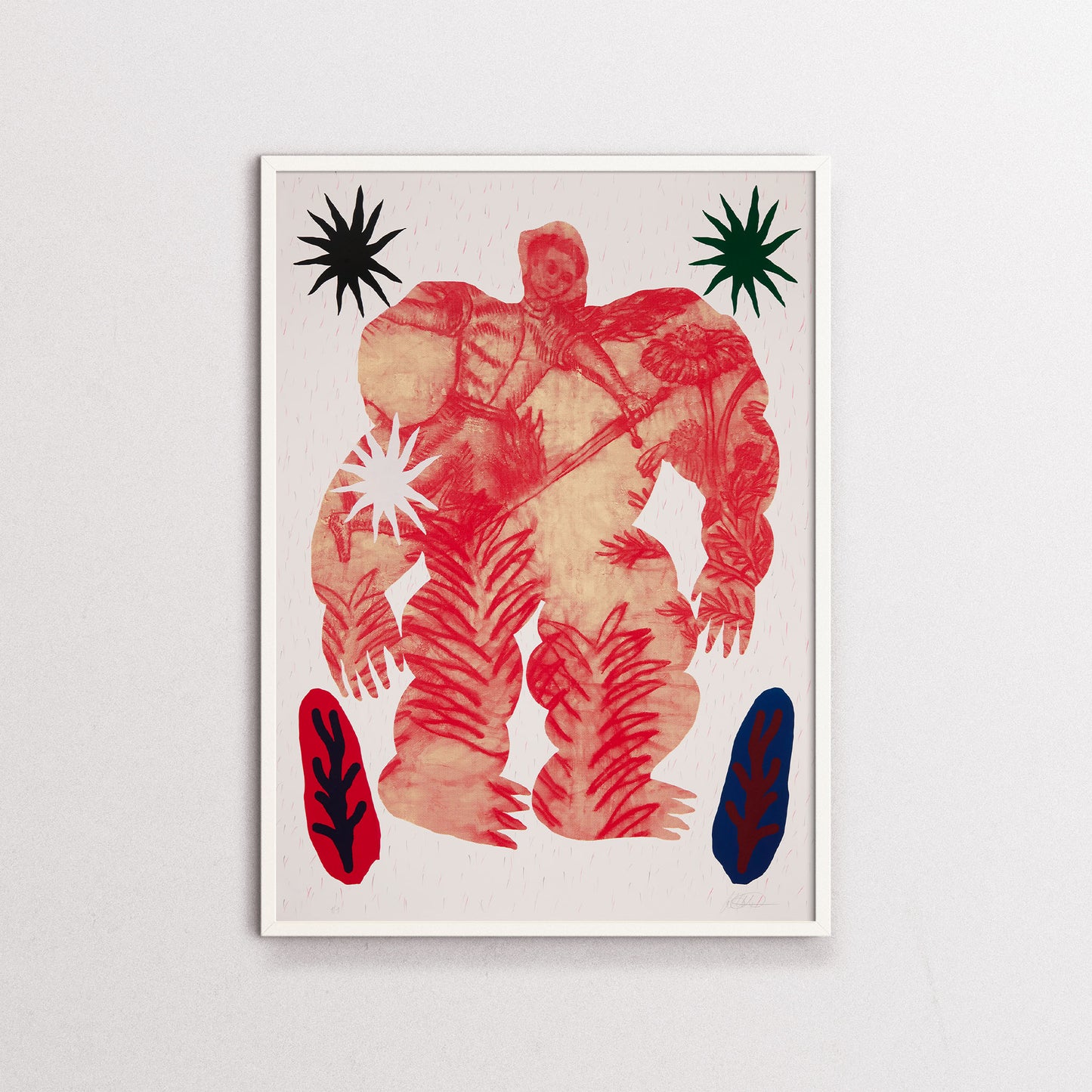 André The Giant VI - white frame