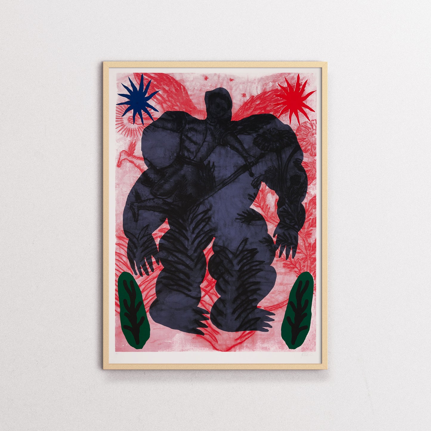 André the Giant IX screenprint