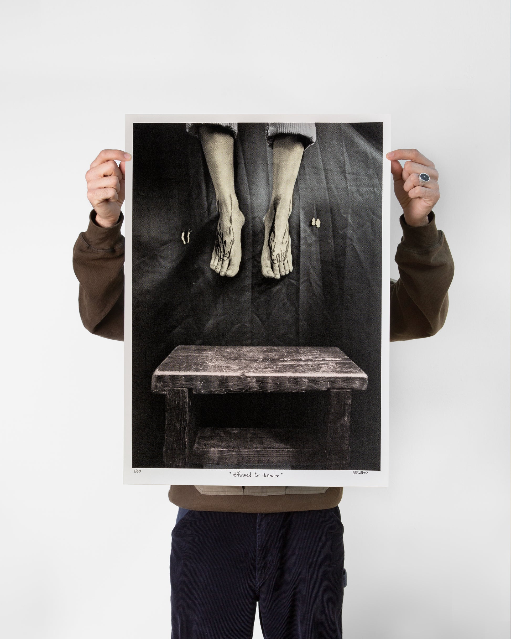 Allowed to Wander Varsi Screen Print lab