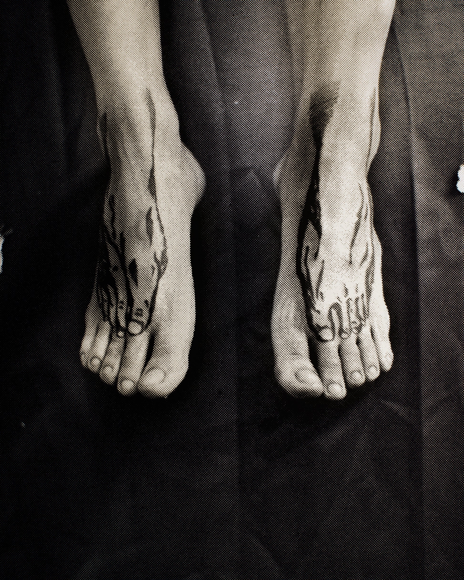 Servadio screenprint details, Galleria Varsi