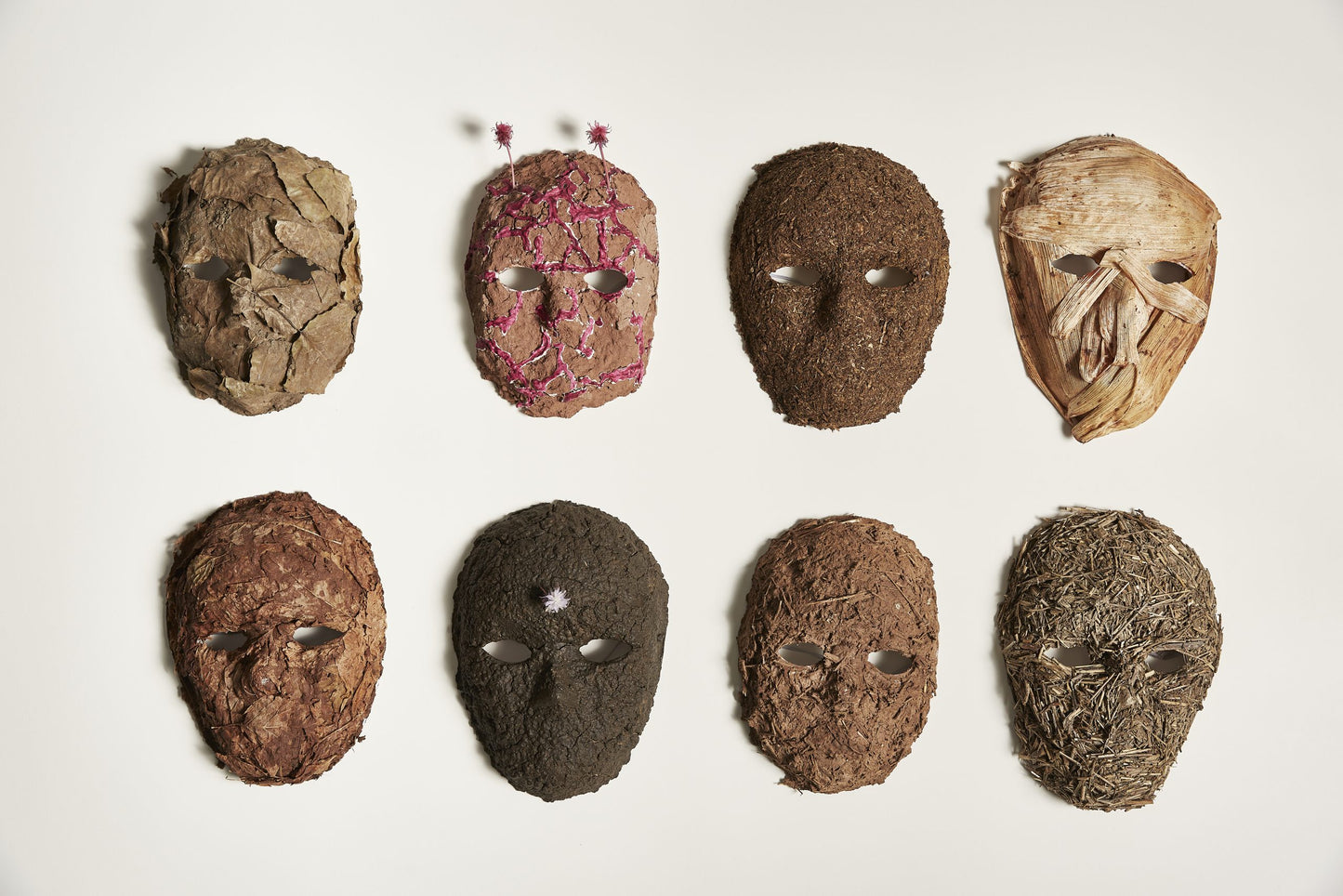 Gnole Mask collection by Alberonero, Galleria Varsi
