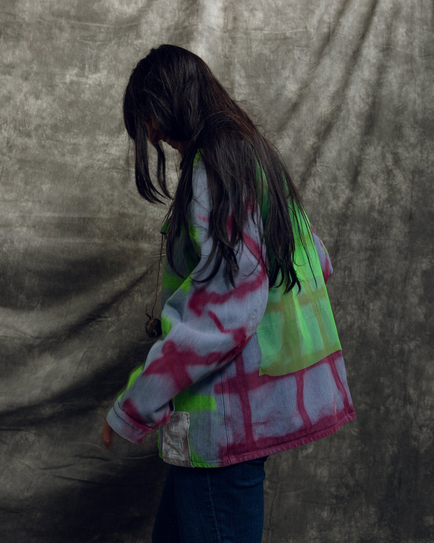 Alberonero Jacket back. From Varsi Workwear collection.