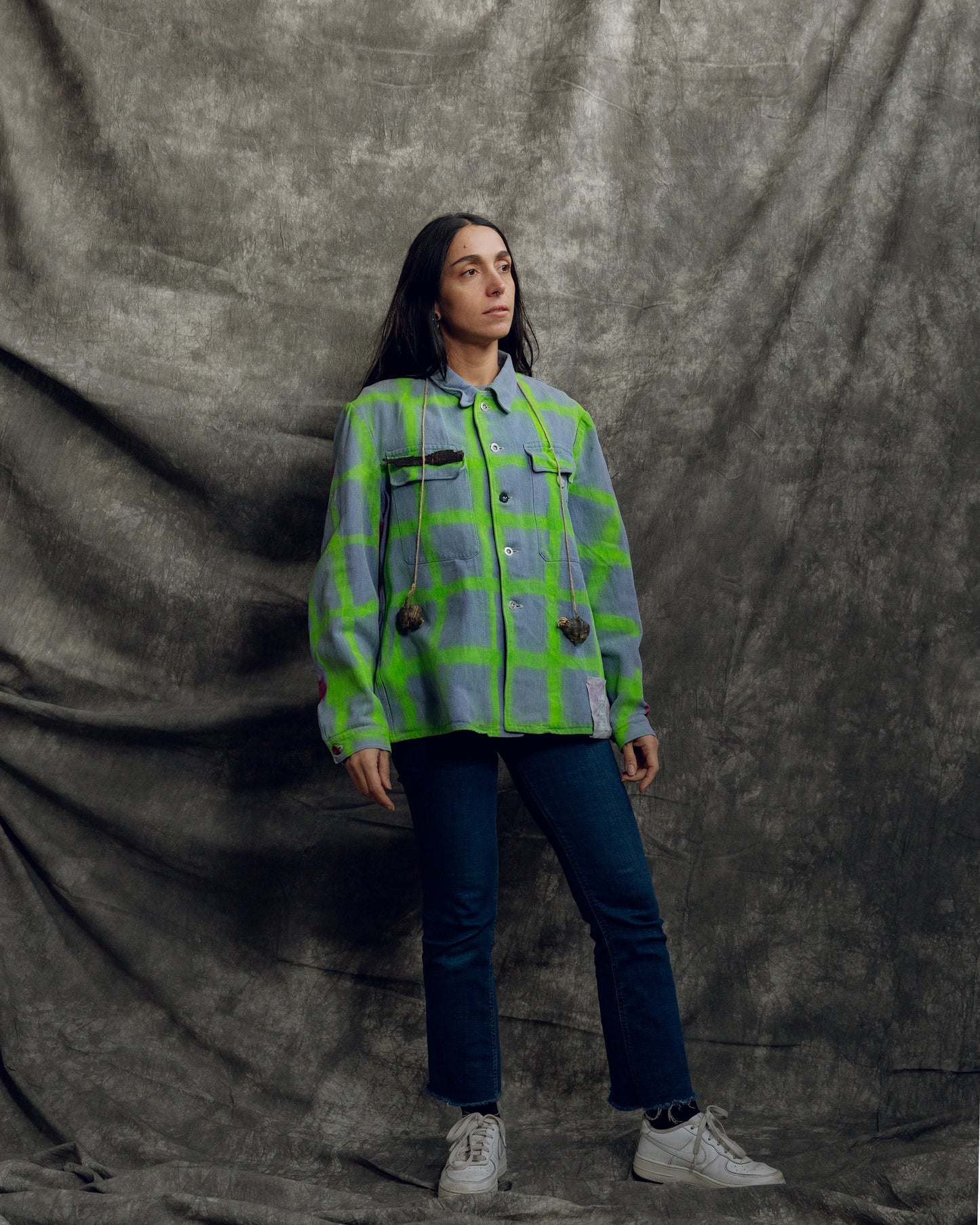 Alberonero Jacket front. From Varsi Workwear collection.