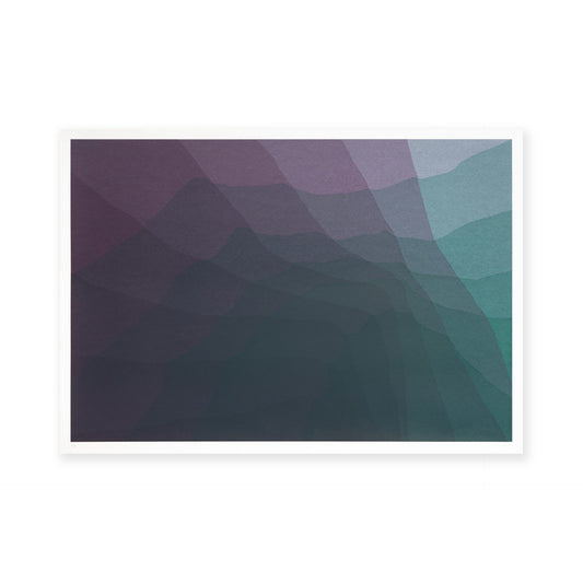 CIREDZ 'Interferenza': Screen print, color study.