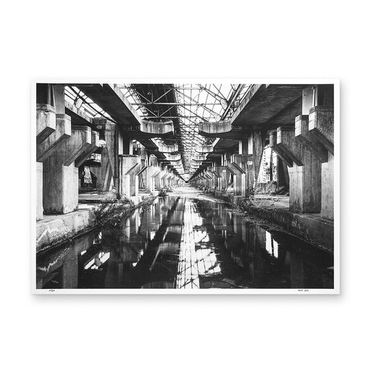 Porto Marghera - Roberto Conte - Screen print