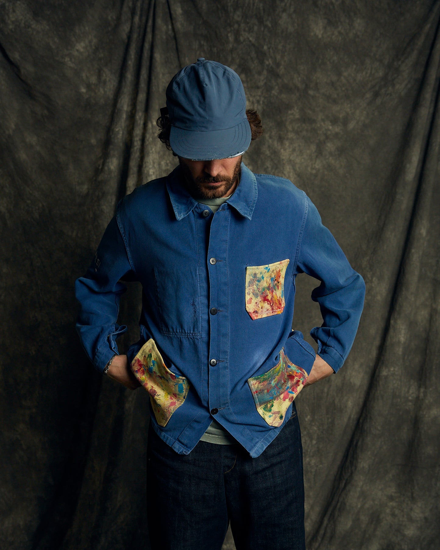 Eltono's jacket artwork front. From Varsi Workwear collection.