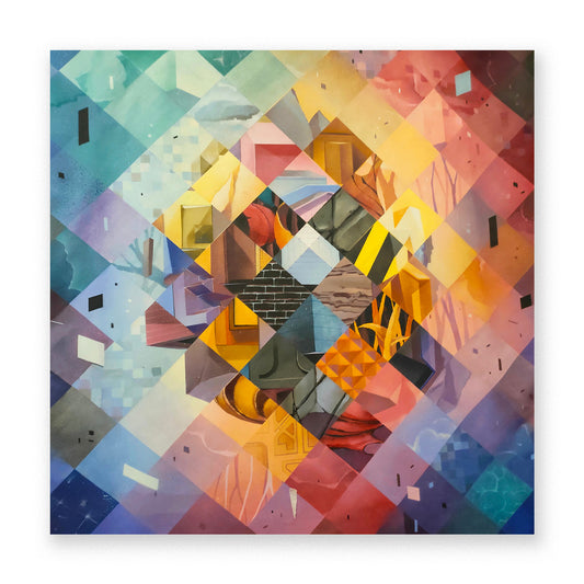 ETNIK 'Any Place Any Time': Urban acrylic painting.