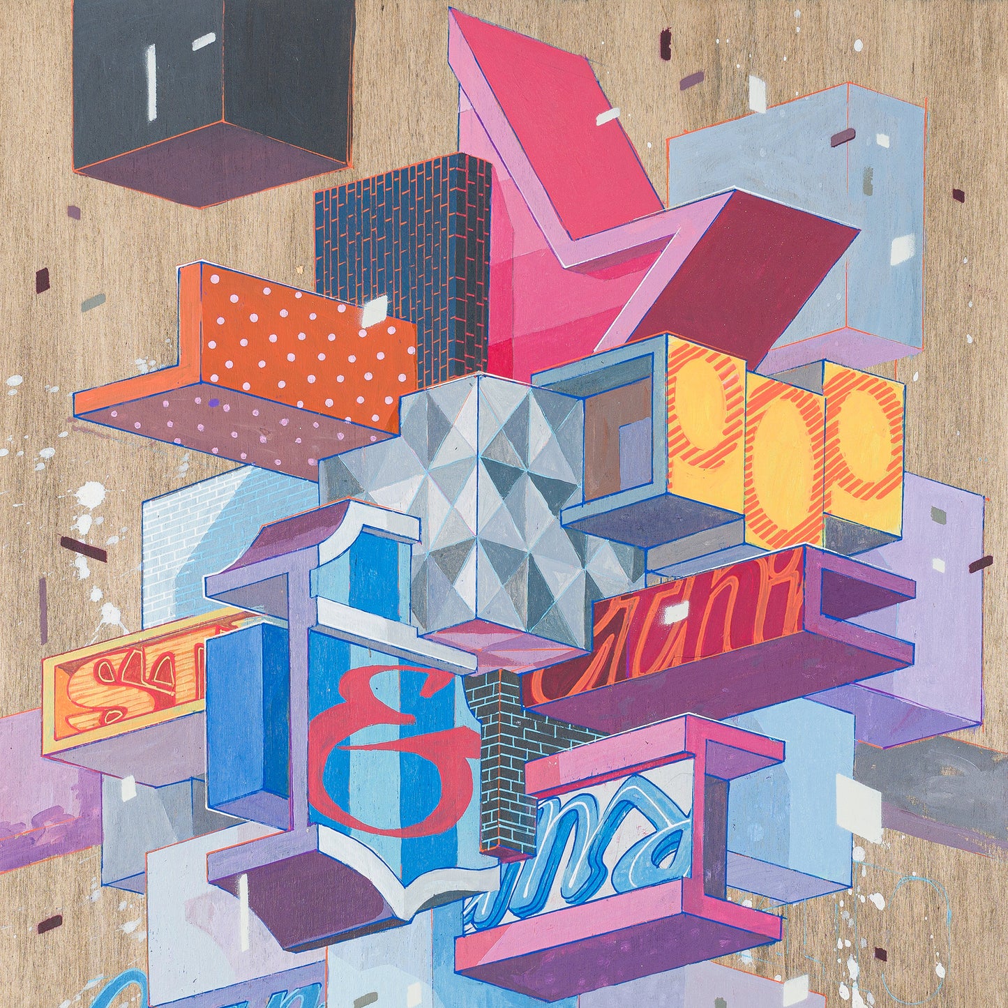 Glam City - Etnik - Artwork produced by Varsi art & lab