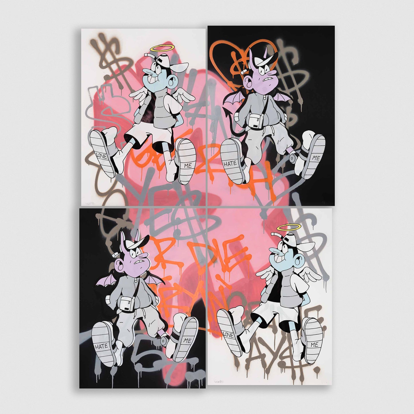Contemporary art screenprint