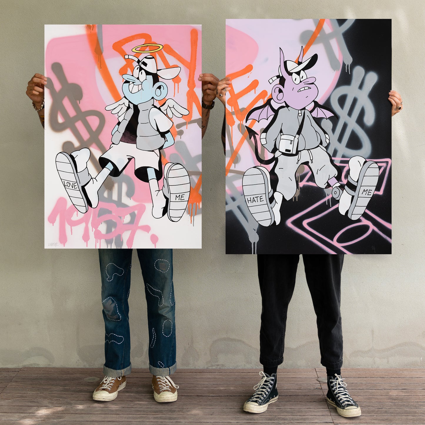 Galleria Varsi: Love & Hate hand-finished Lugosis