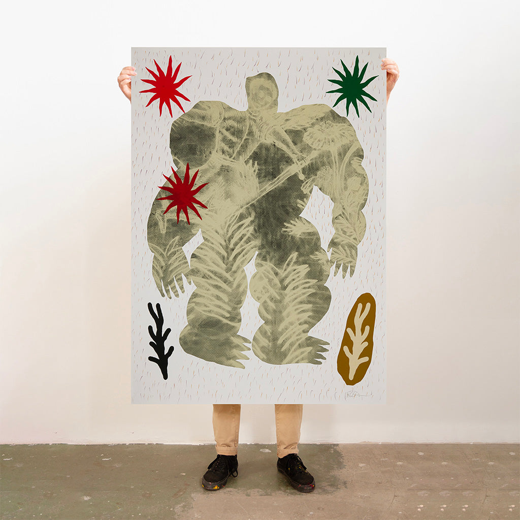 André The Giant IV - Matteo Giuntini - Screen print series