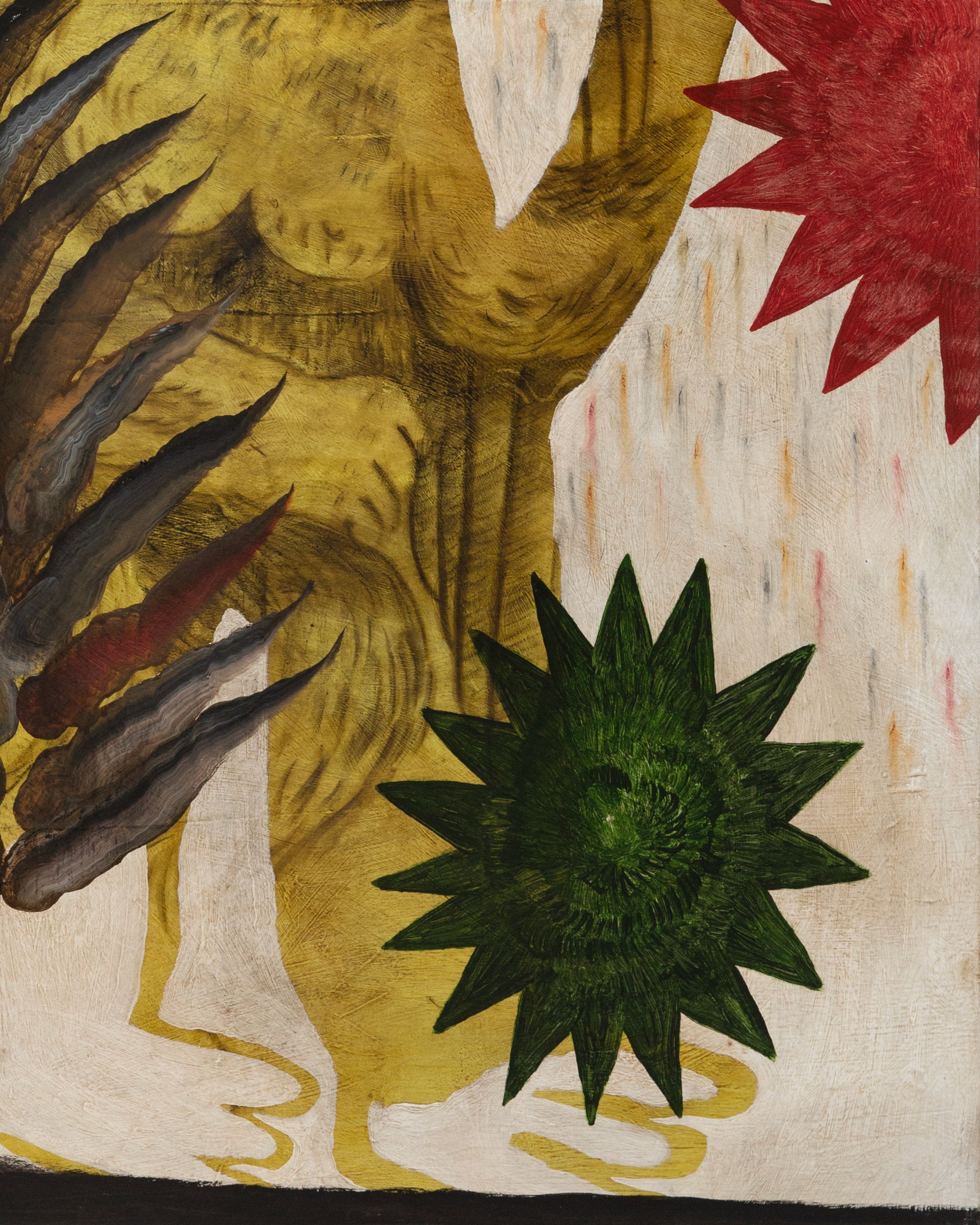 Contemporary painting: Human-animal connection, Giuntini.