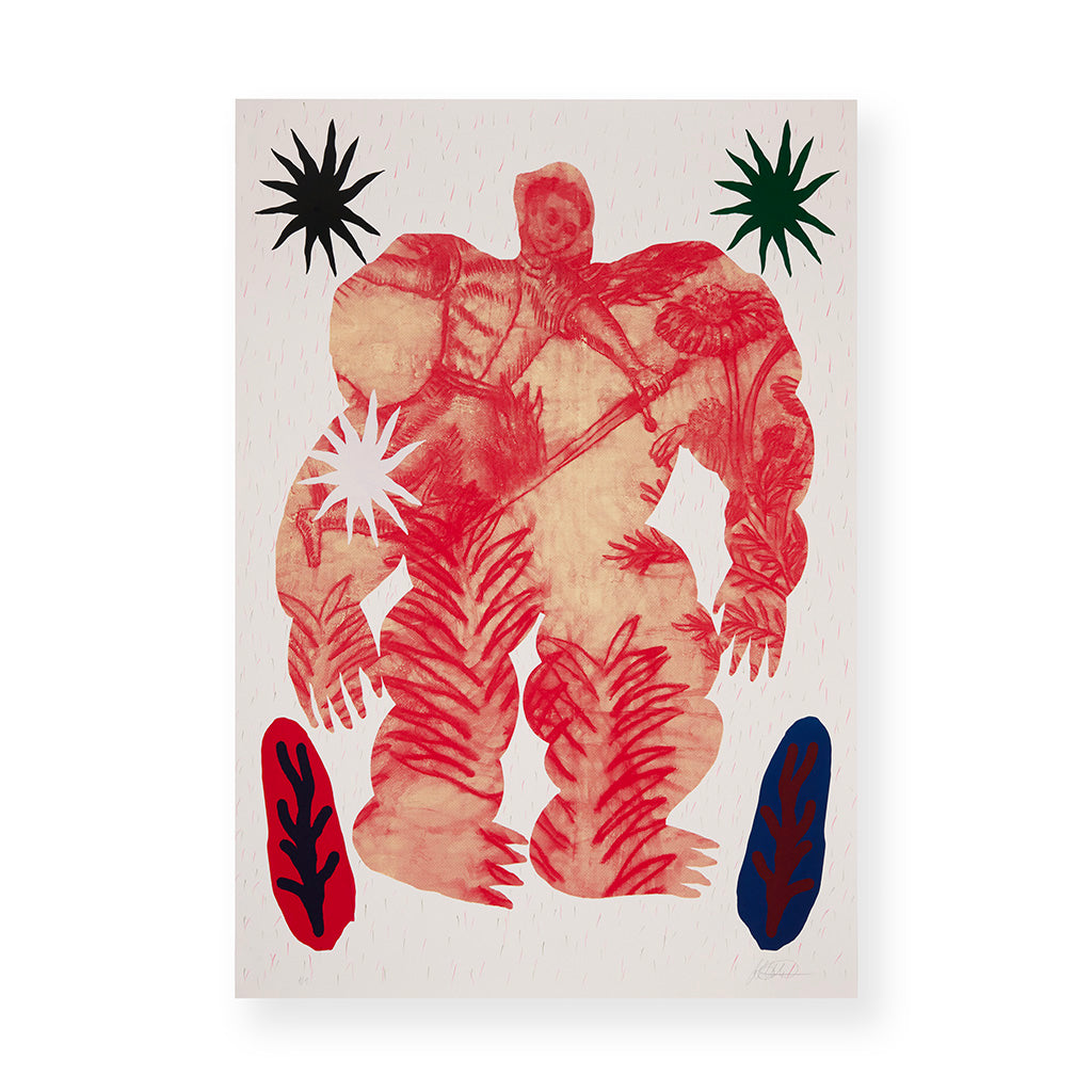 André The Giant VI - Matteo Giuntini - Screen print