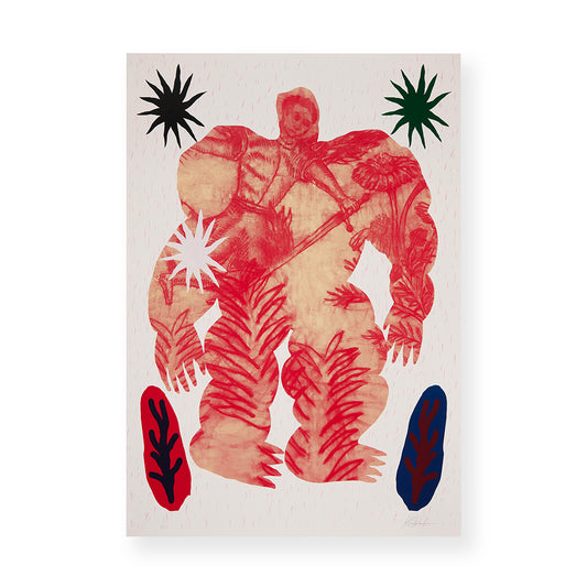 André The Giant VI - Matteo Giuntini - Screen print