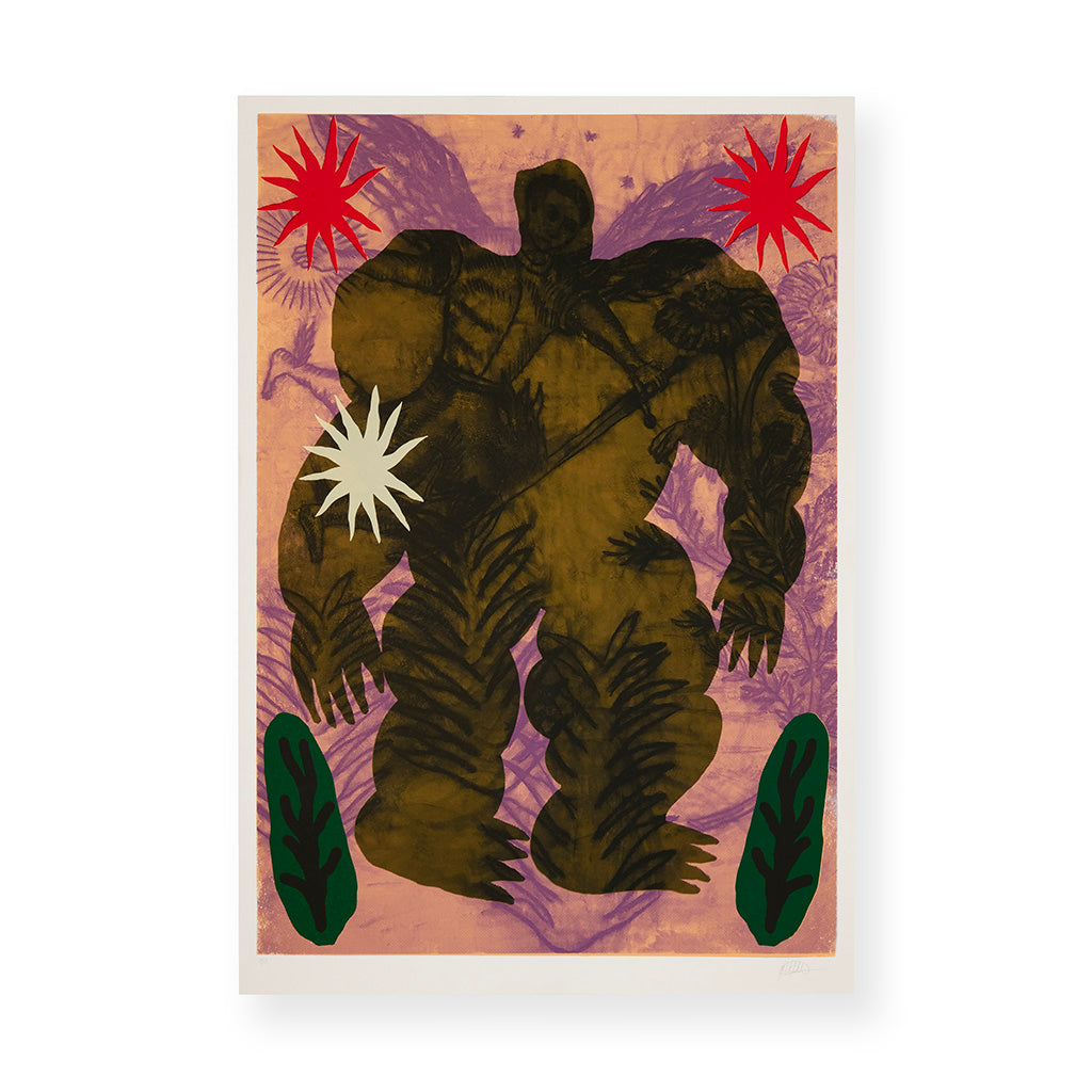 André The Giant V - Matteo Giuntini - Screen print