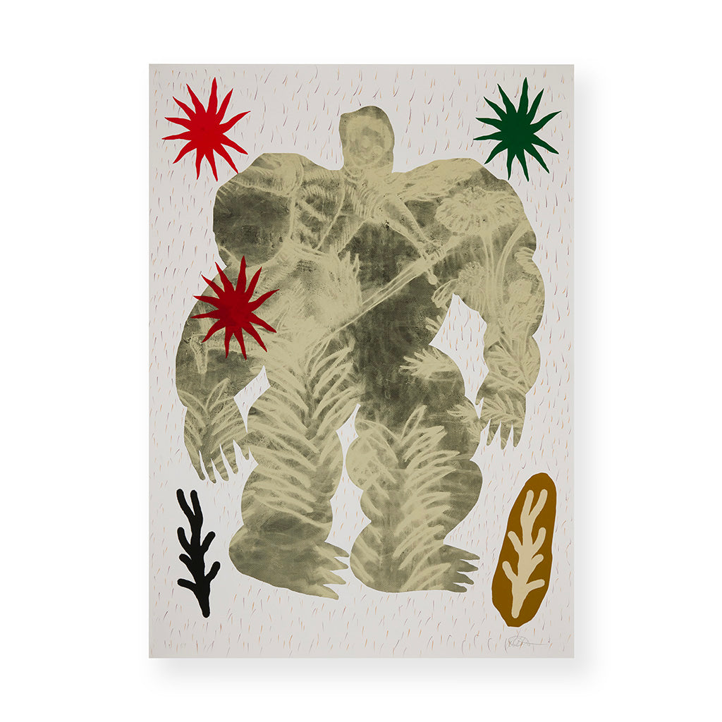 André The Giant IV - Matteo Giuntini - Screen print