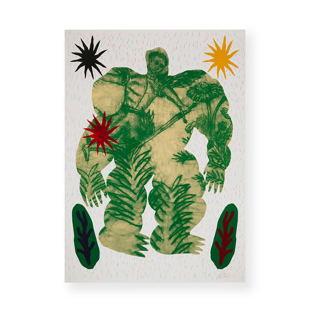 André The Giant II - Matteo Giuntini - Screen print