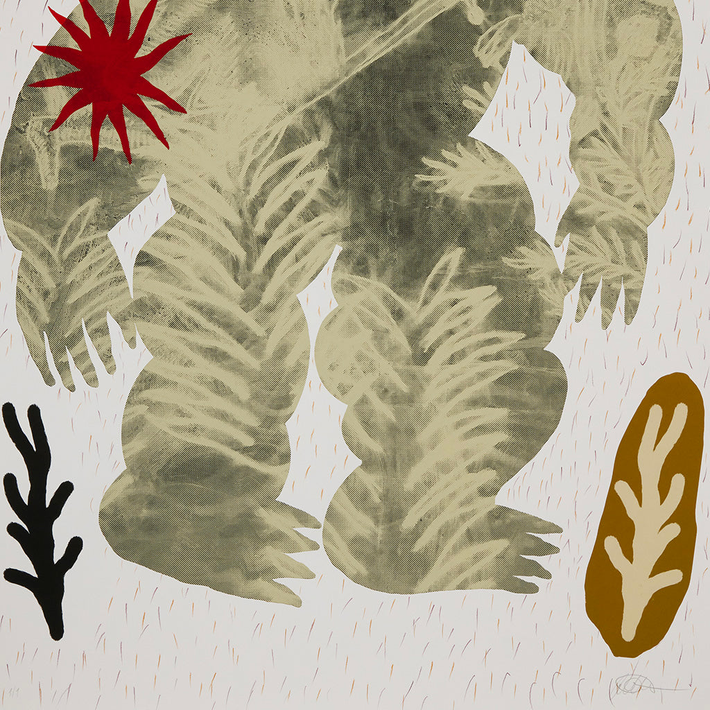 André The Giant IV - Matteo Giuntini - Screen print