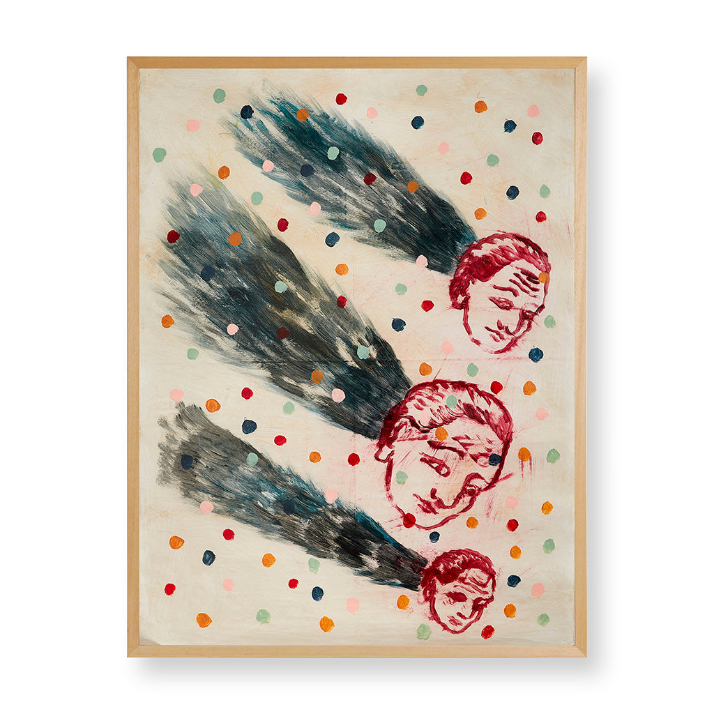 Matteo Giuntini: 'Appunti Inutili V' mixed media.