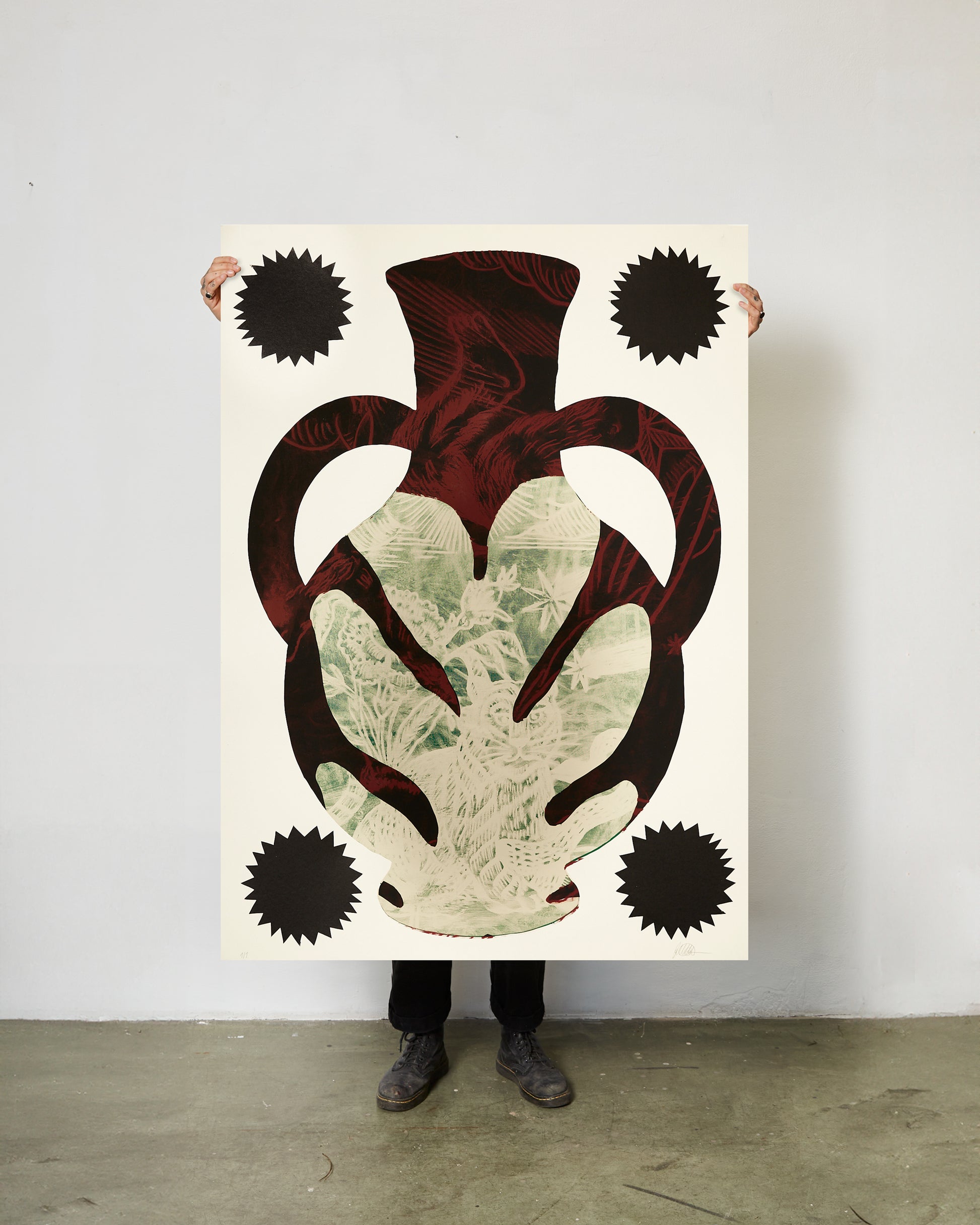 Unique art print: Metamorphosis theme, Giuntini.