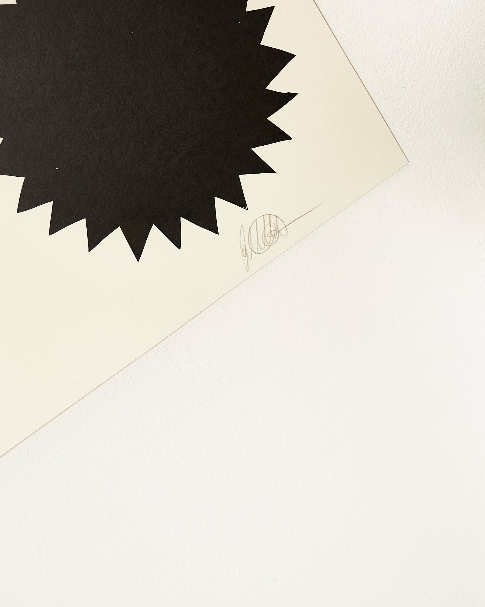 Contemporary print: 'Cocci IX', layered art.