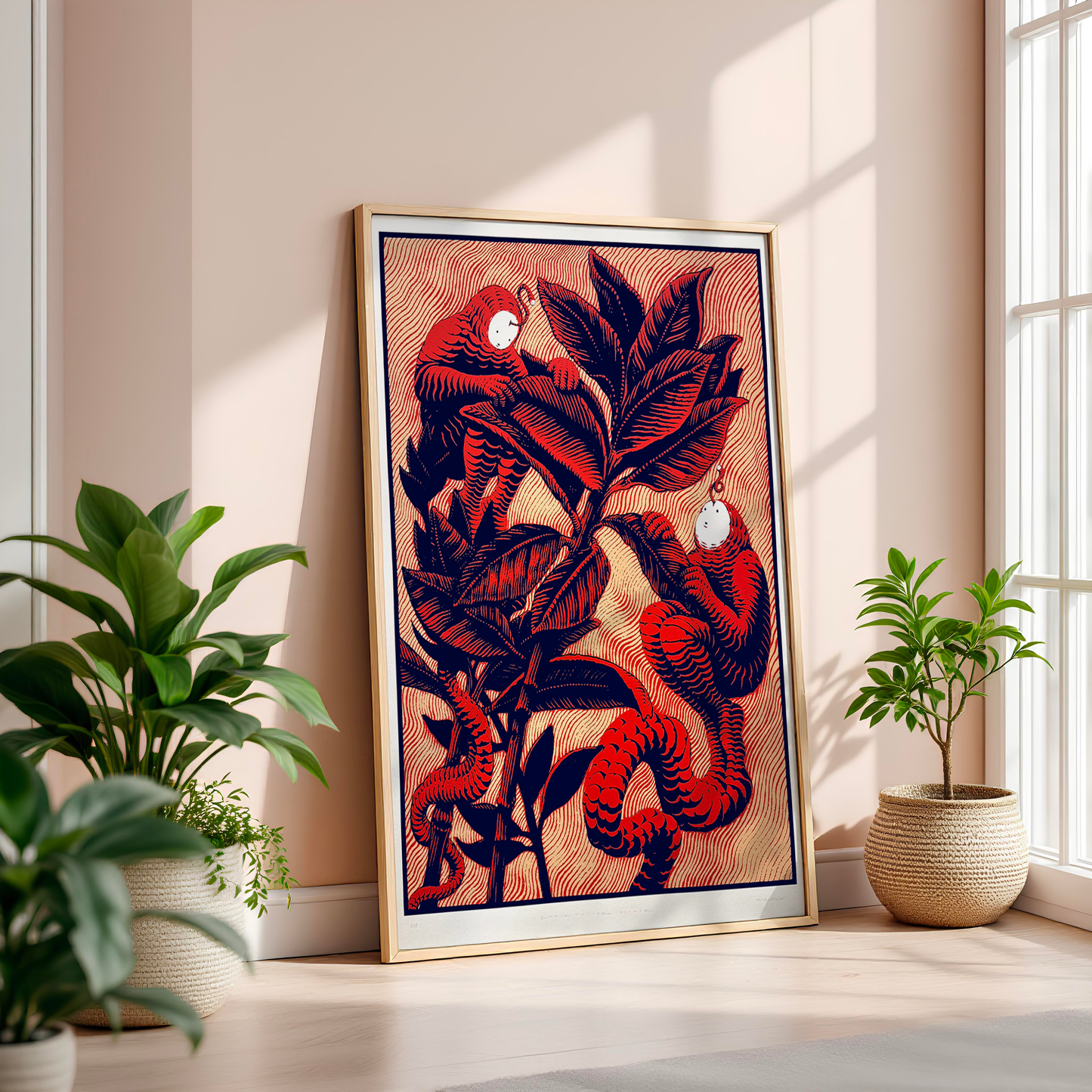 Nature art: Mazatl, ethereal connection.