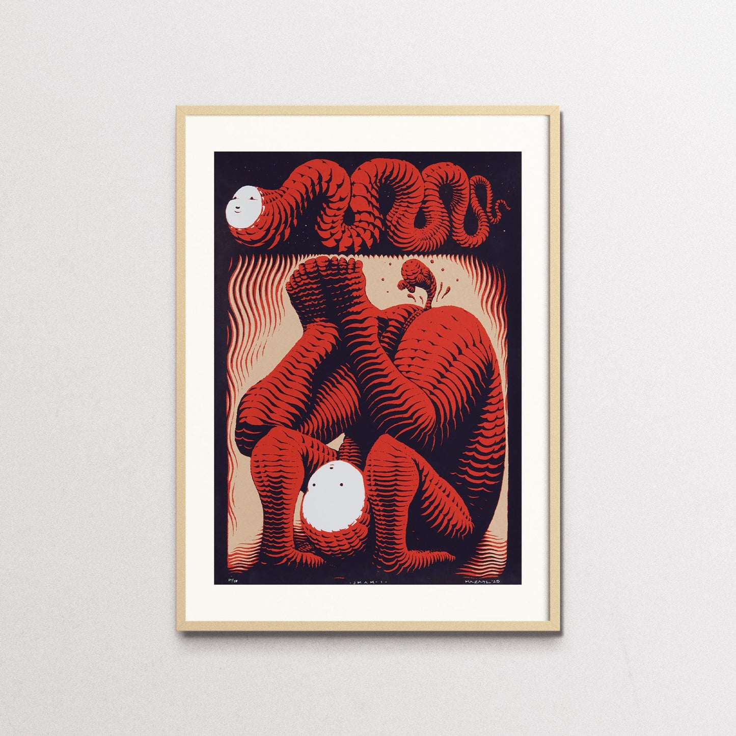 Galleria Varsi: JMAM I, captivating print.