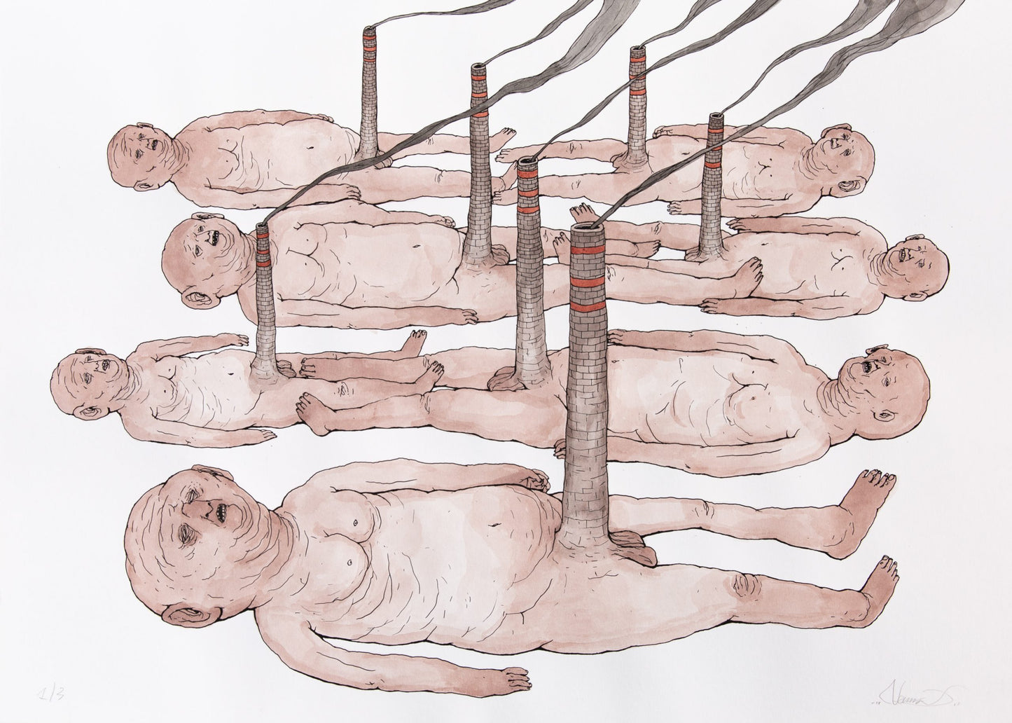 POLLUTION I / PAINT-FINISHED