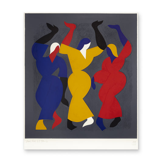Remed 'Danse, Portes & L'Ether I': Screen print, abstract.