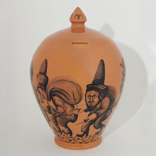 La Vanvera - Ruco - Hand painted ceramic piggy bank