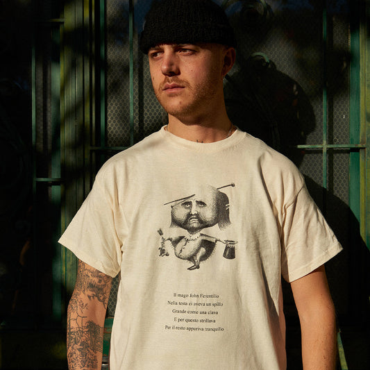 Il mago John Ferentillo (Cream) - Ruco - Art T-shirt