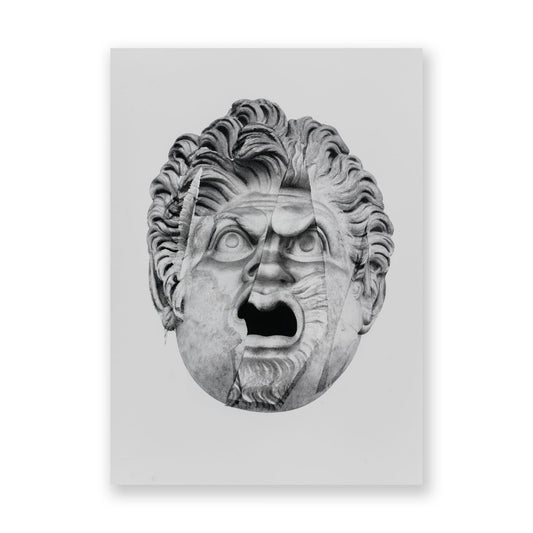 Sbagliato 'Metamask': Screen print monotype, masks.
