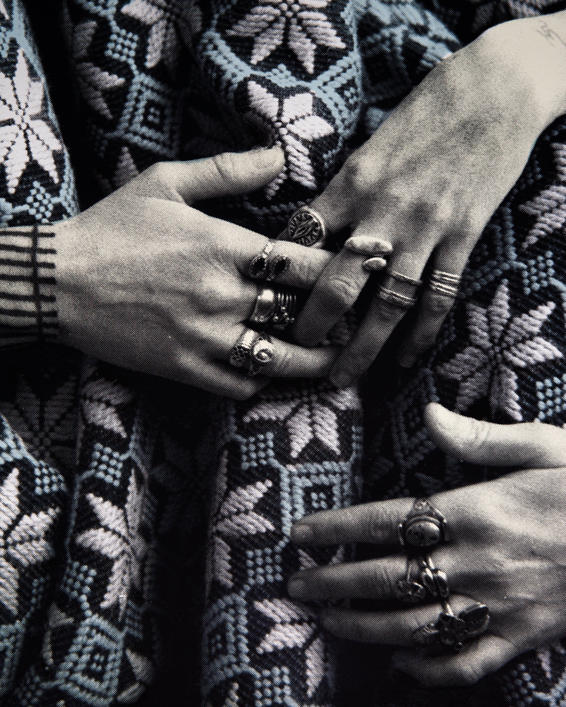 Follow Me Back print: 3-layer screen print, signed.