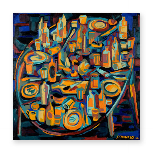 The Table - Servadio - Oil on Canvas