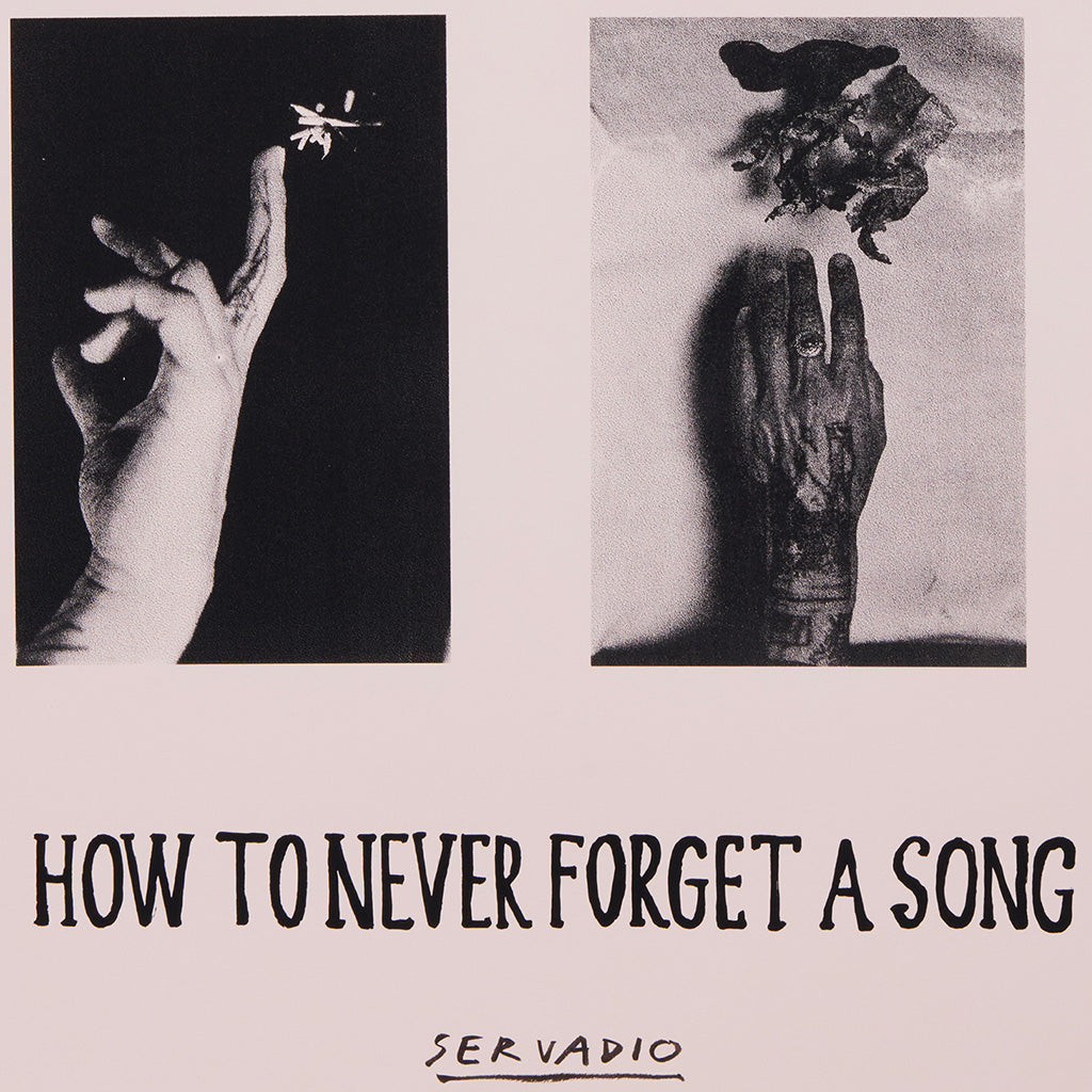 To Forget - Studio II - Michele Servadio, screen print cover