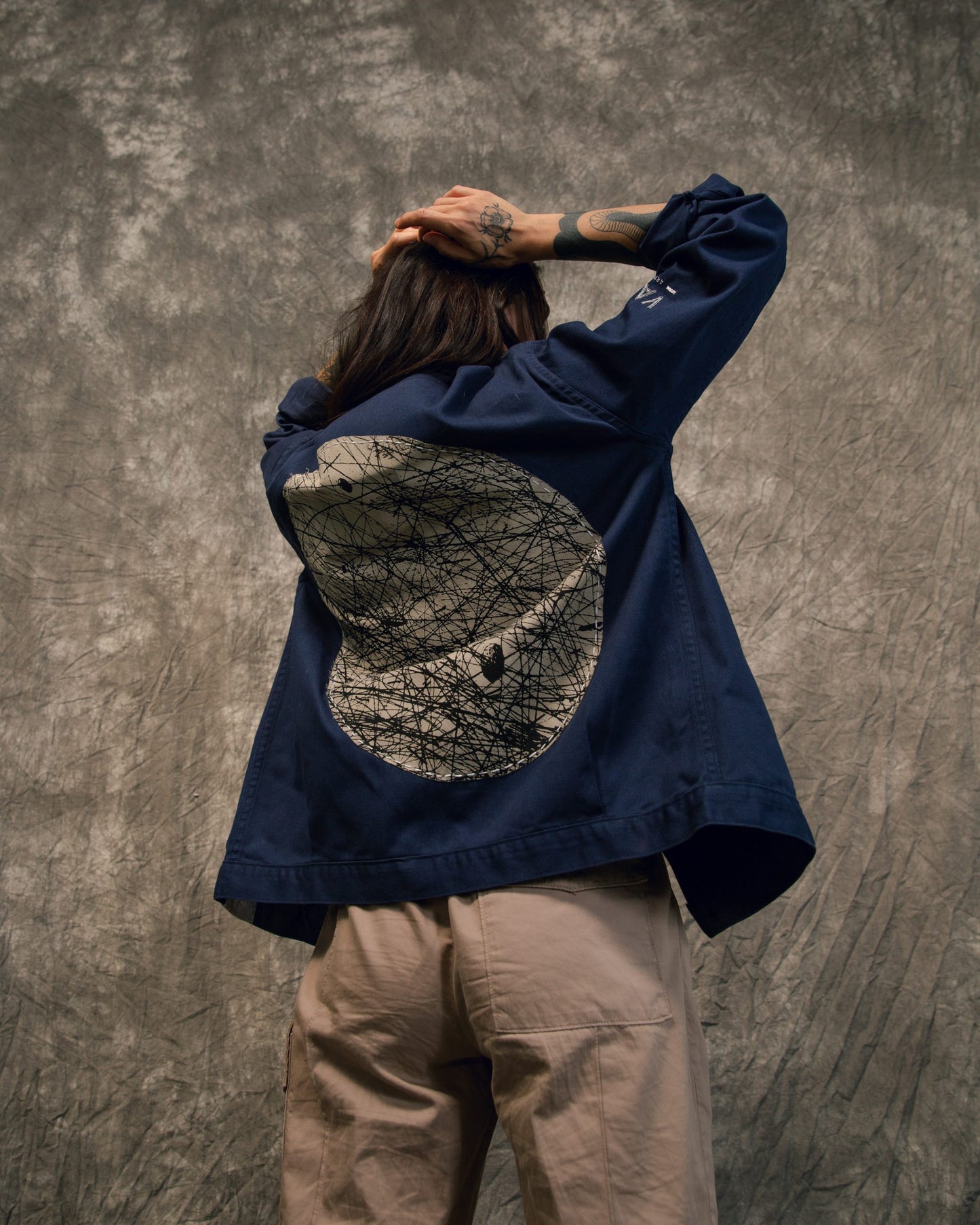 Tellas Jacket back. From Workwear collection by Varsi.