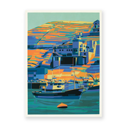 Xixili by Matth Pommier (Velvet), Screen print