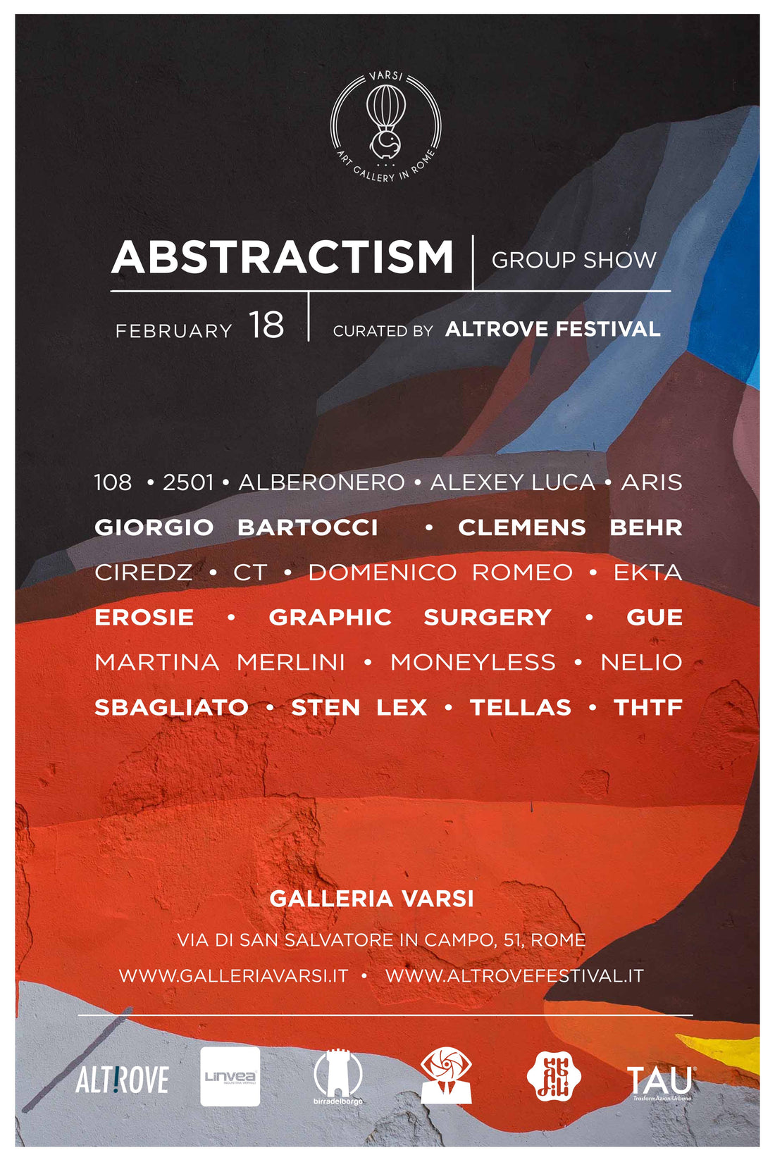 ALTROVE GALLERY / VARSI ART & LAB - ABSTRACTISM
