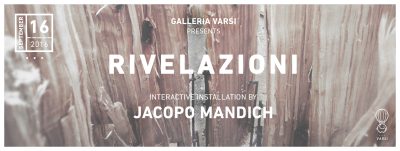 JACOPO MANDICH - RIVELAZIONI