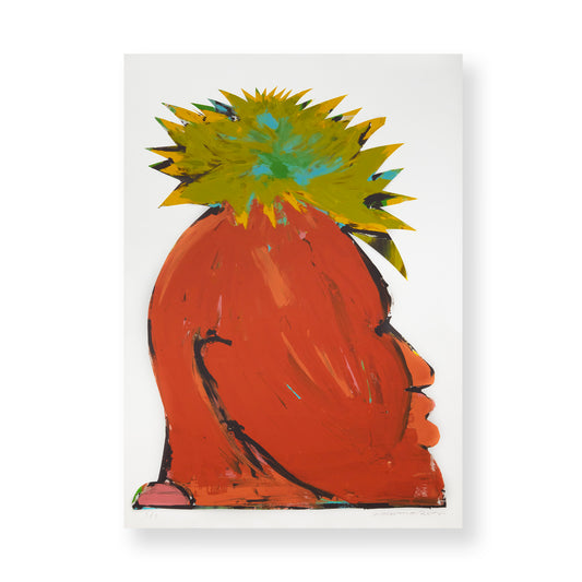 Coconut Head - Run - Screen print