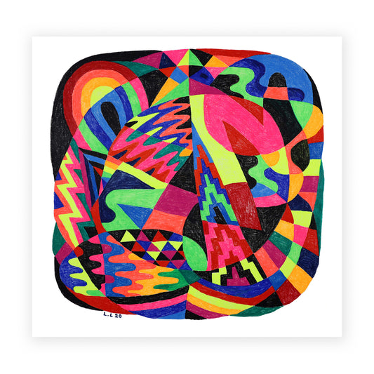 Psychedelic Explosion - 3ttman - Artwork