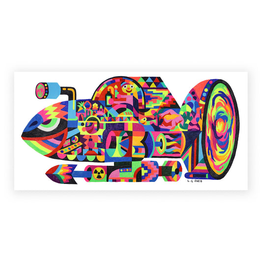 Shark Submarine - 3ttman - Artwork