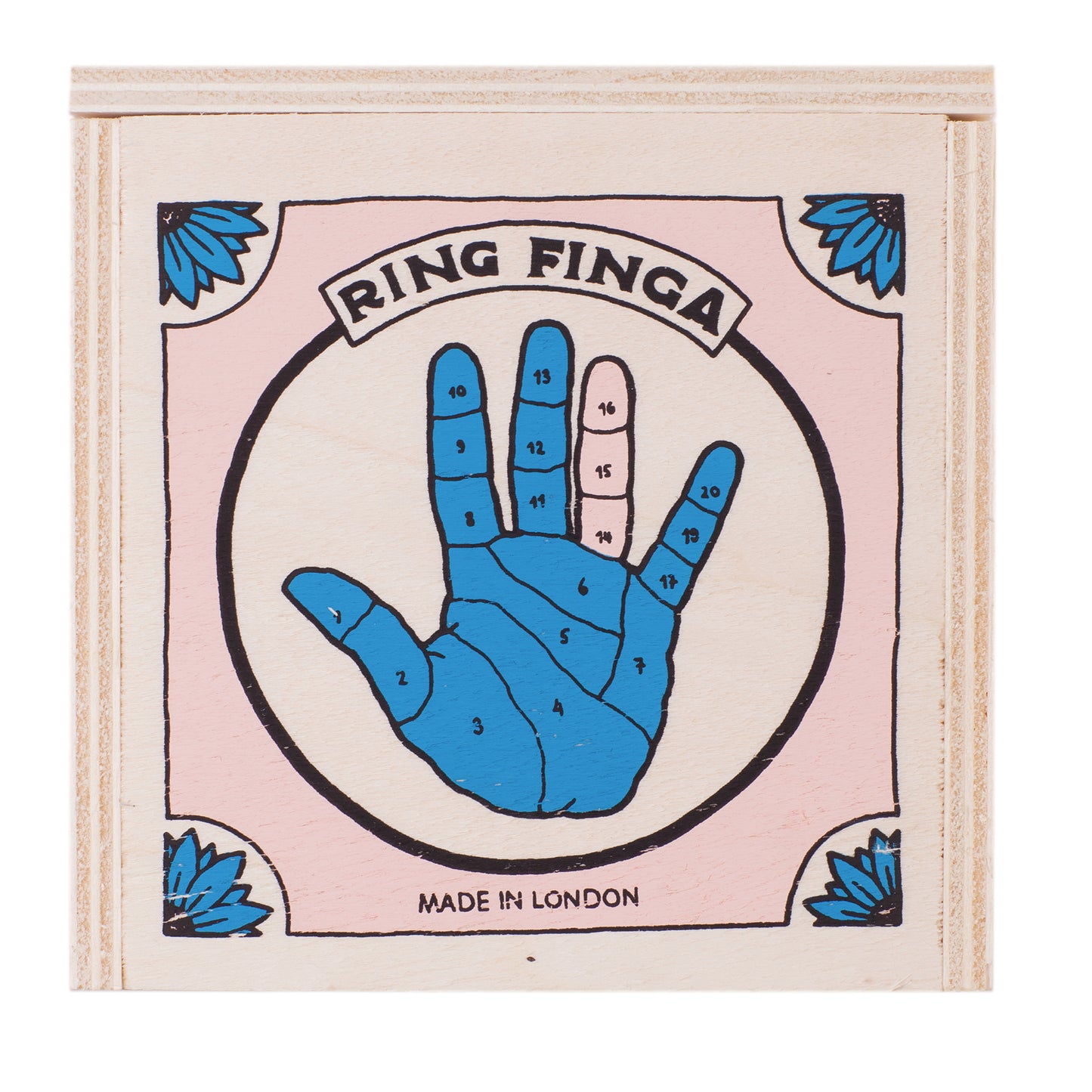BROKEN FINGAZ - FINGA (blue/pink)