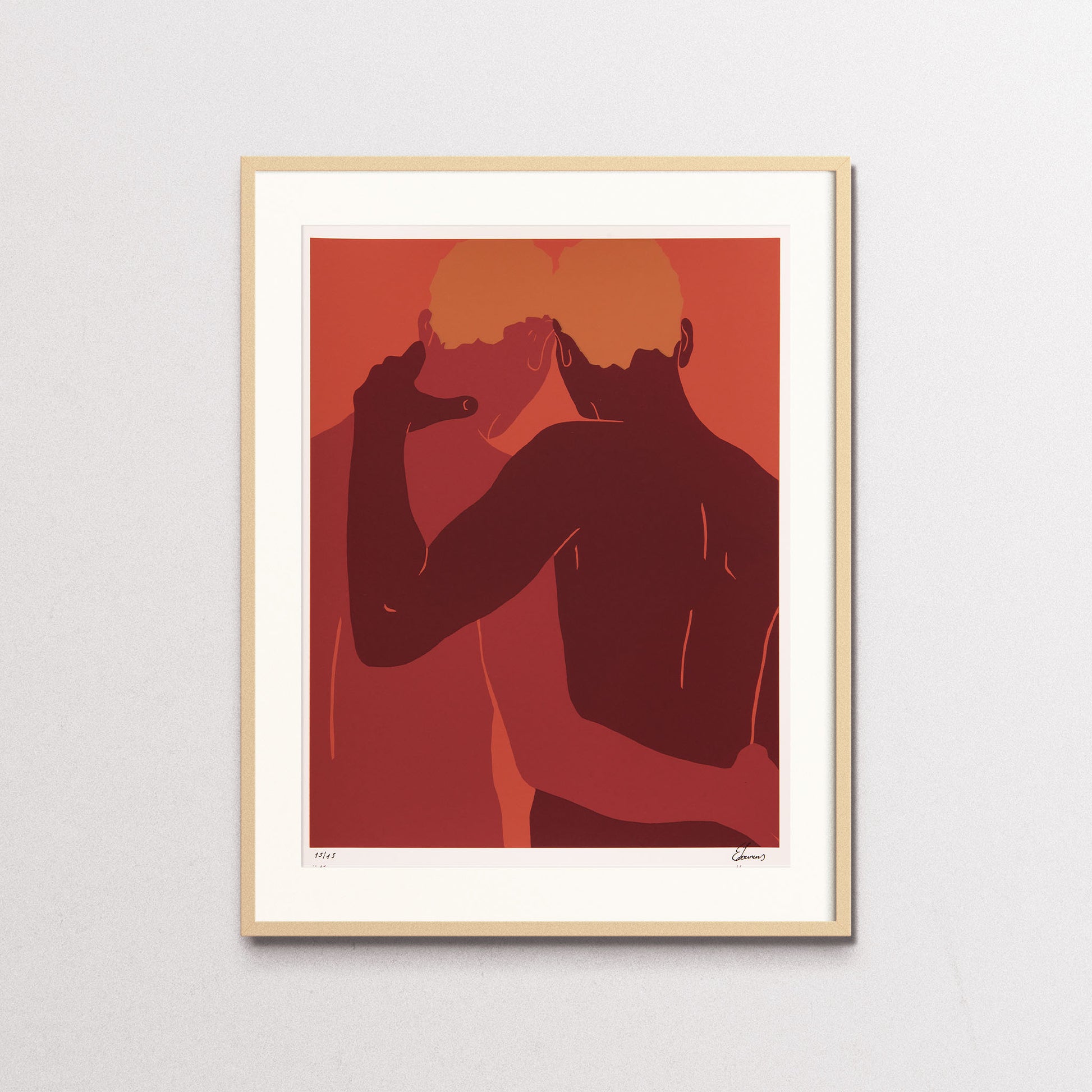 "WAITING FOR MAGIC" by Elléna Lourens - wooden frame